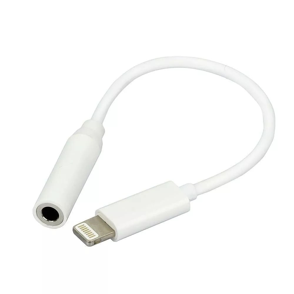 Adaptador Lightning Para Conector de Fone de Ouvido 3,5 mm P2 - Celsite