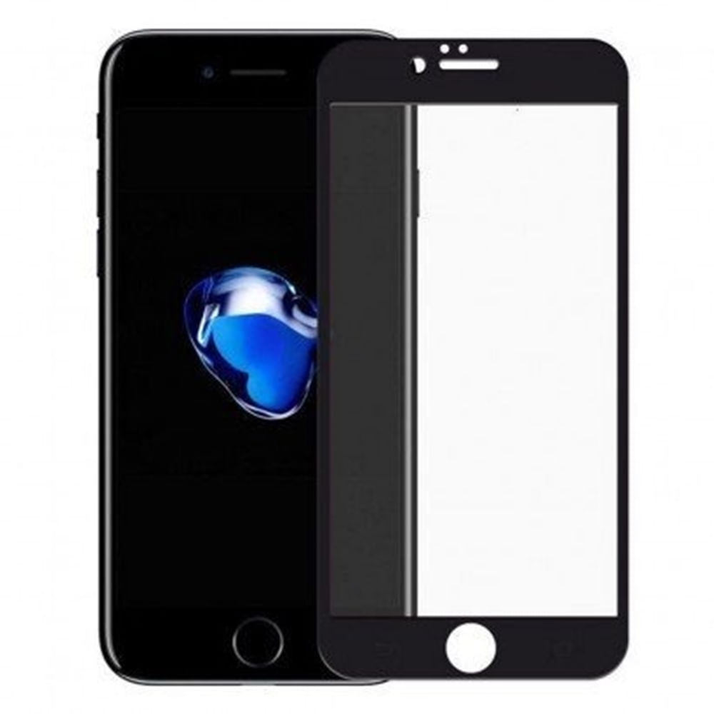 Pelicula De Vidro Iphone 7 Plus 8 Plus 6d Com Borda Preta Celsite