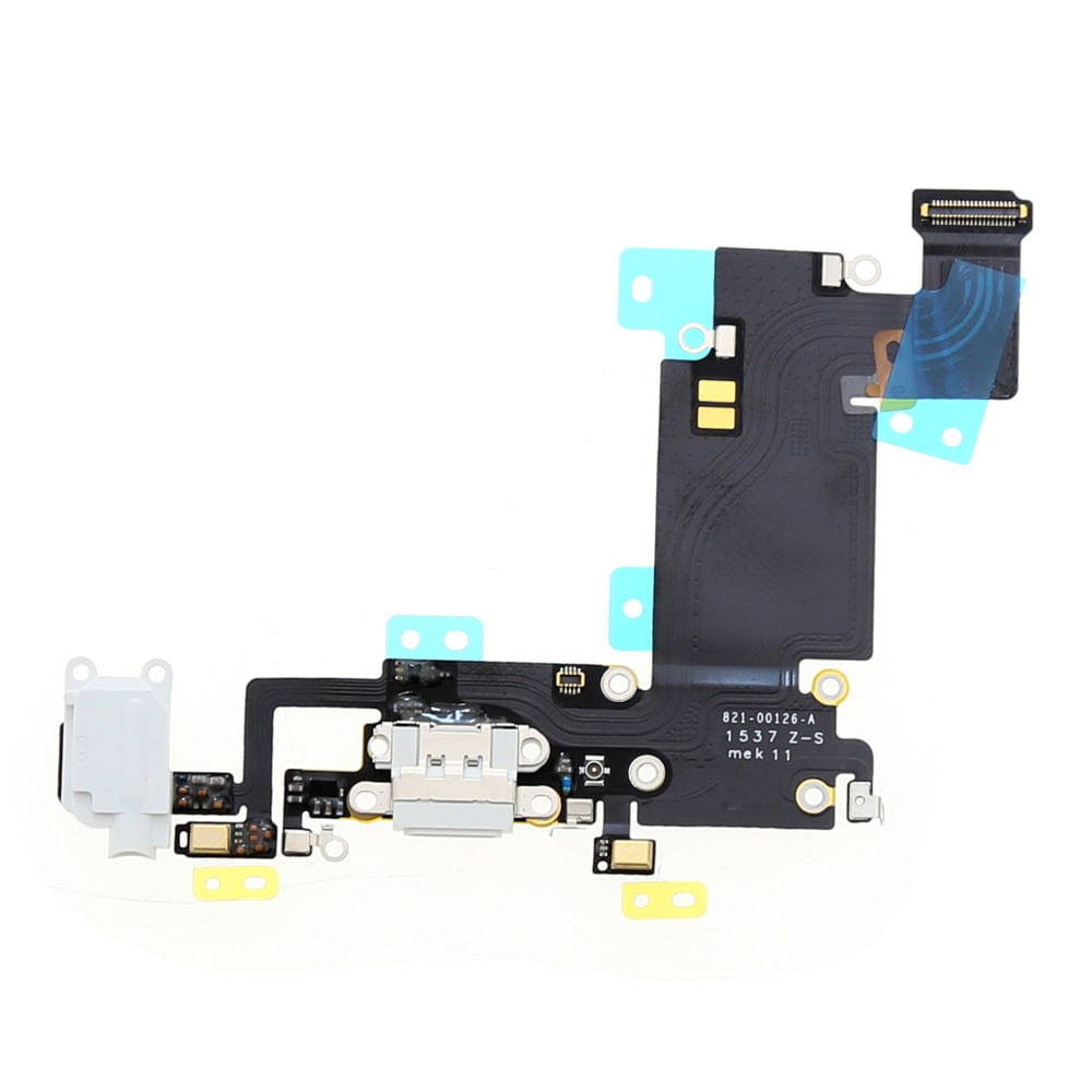 Cabo Flex com Conector de Carga iPhone 6S Plus Branco - Original - Celsite