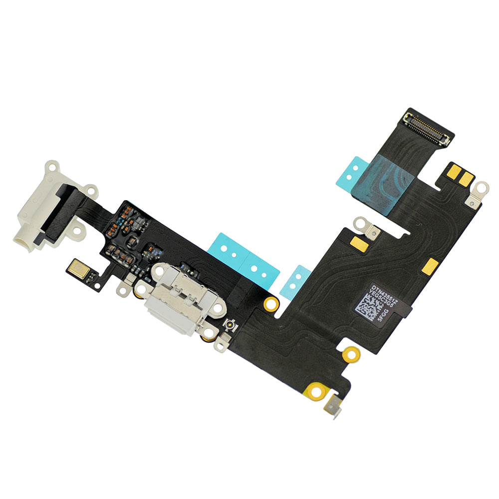 Cabo Flex com Conector de Carga iPhone 6 Plus Cinza - Original - Celsite