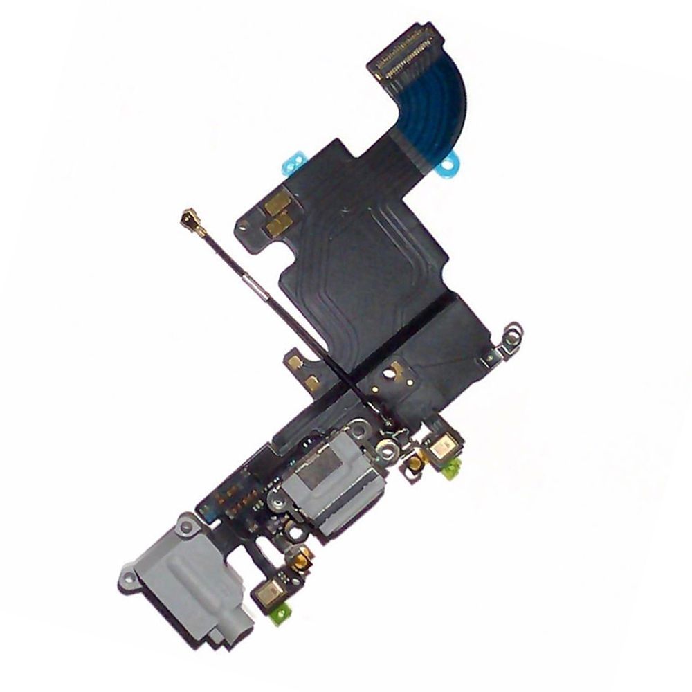 Cabo Flex com Conector de Carga iPhone 6S Preto- Original - Celsite